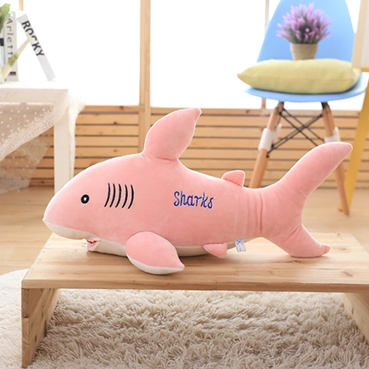 かわいいピンクのサメのぬいぐるみは約85cm 大きくて創造的な贈り物です Doll Gift Plush Sharkplush Shark Toy Aliexpress