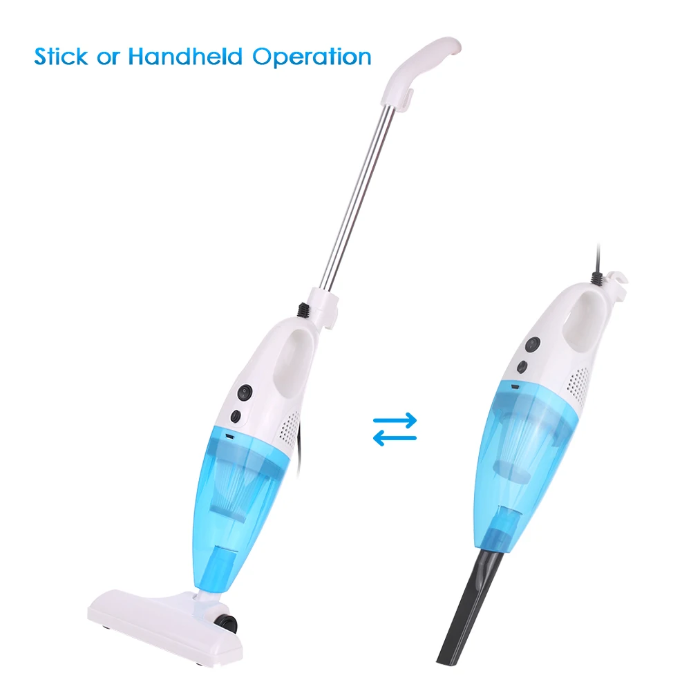 

Mini Household Handstick Dry Wet Amphibious Vacuum Cleaner Corded Bagless Vacuum Dust Collector for Home Car EU Plug 220V