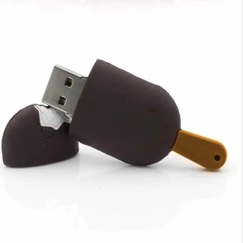 Шоколадная модель usb флеш-накопитель 64 ГБ 32 ГБ 16 ГБ 8 ГБ флеш-накопитель 3,0 Мини Портативный 128 Гб карта памяти Флешка для хранения флэш-диск