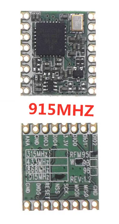 RFM95W 915MHZ RFM95 RFM95W RFM96W RFM98W беспроводной приемопередатчик модуль HopeRF FCC/ROHS/ETSI/REACH Сертифицированный - Комплект: RFM95W 915MHZ
