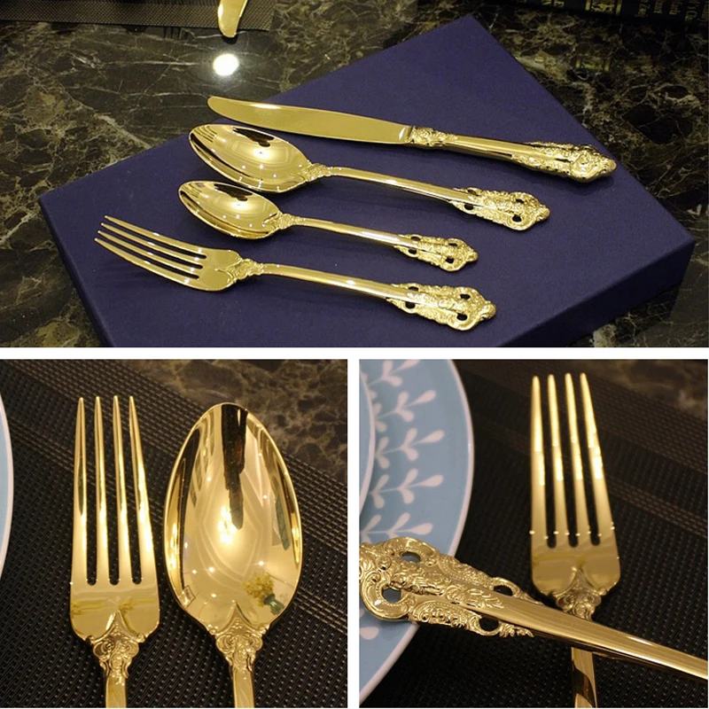 dining knife fork spoon