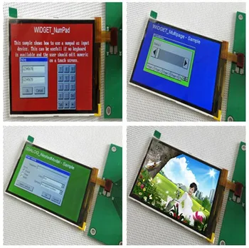 

3.6 inch TFT LCD Color Screen (16:9) 240*400 Support ucGUI emWin (Without Baseboard)