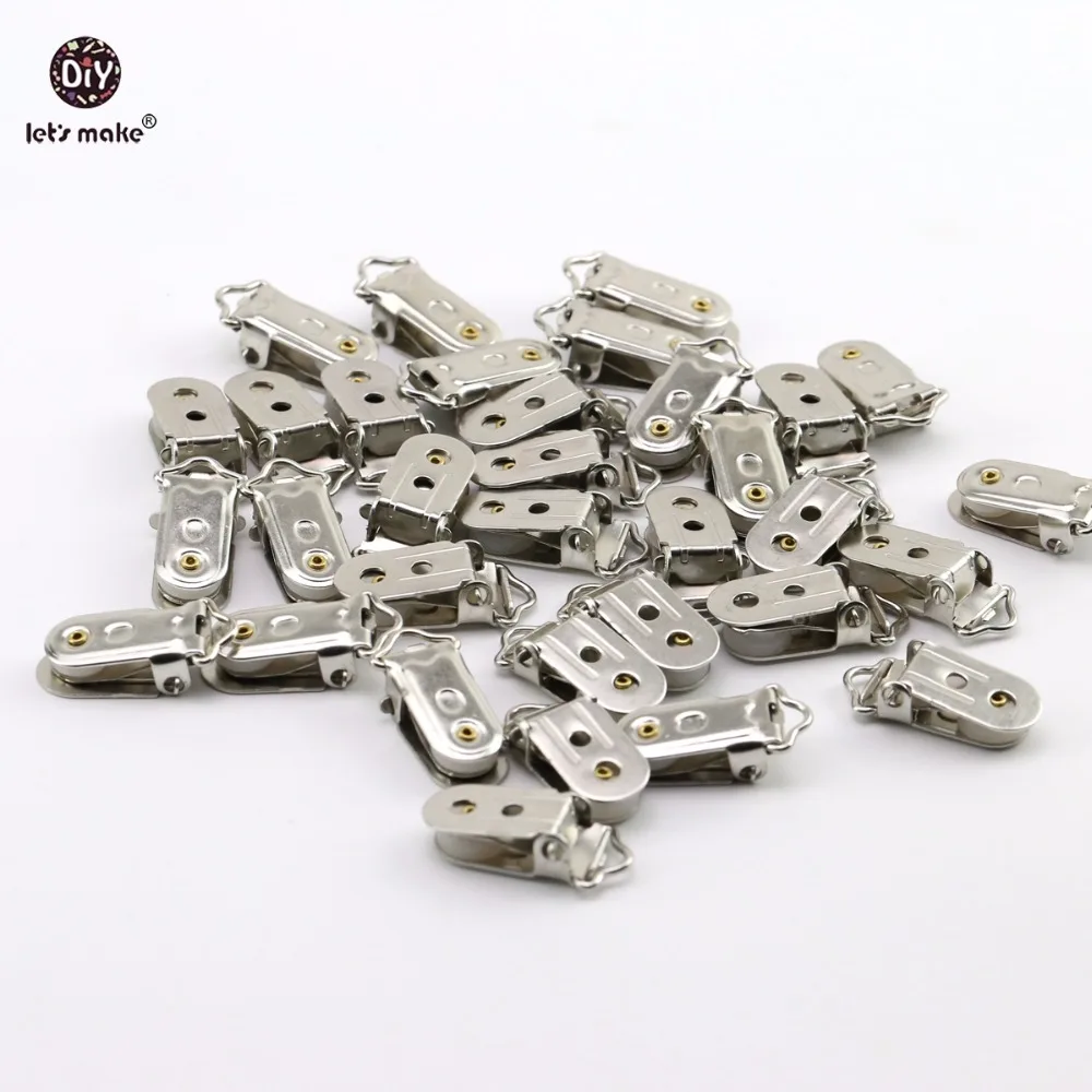 

Let's Make Metal Beads Round 200pc DIY Crafts Pacifier Clip Accessories Handmade Crafts Beads