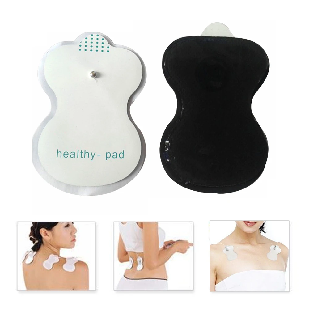 50/100pcs Electrode Pads for Tens Acupuncture Silicone Slimming Massager Digital Therapy Machine Myostimulator Adhesive Gel