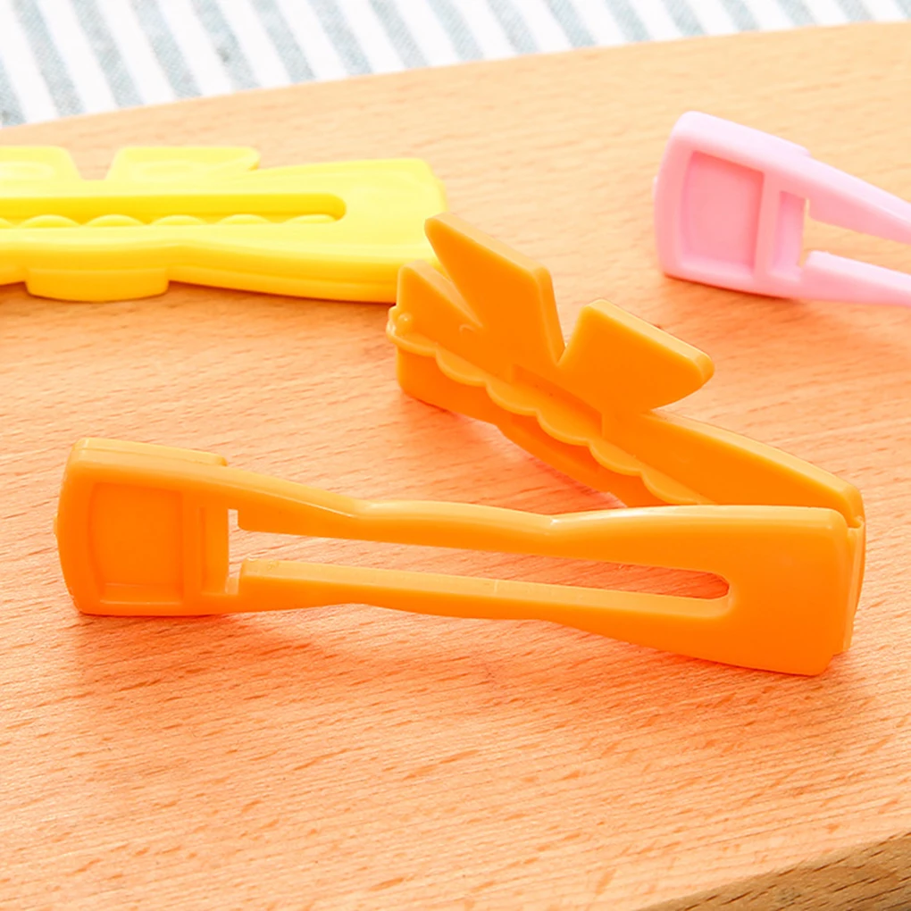 Snacks Food Bag Sealing Clips Food Bag Sealing Clamp Bow-knot Shaped Sealer Clips Random Color Snacks Food Bag Sealing Clips Food Bag Sealing Clamp Bow-knot Shaped Sealer Clips Random Color