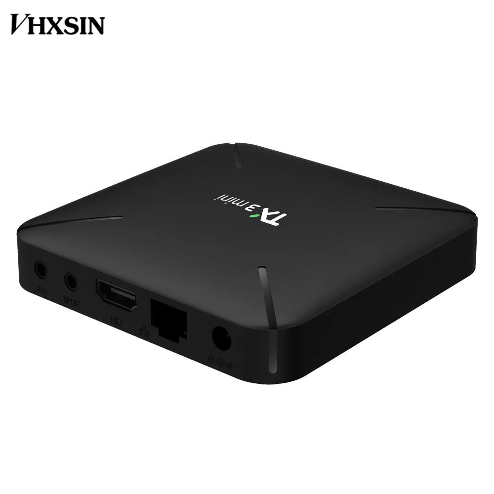VHXSIN 2 шт./лот TX3 mini L TV BOX Android 7 1 OS Quad core 1G 8G 2G 16G Amlogic S905W|ТВ-приставки и медиаплееры| |