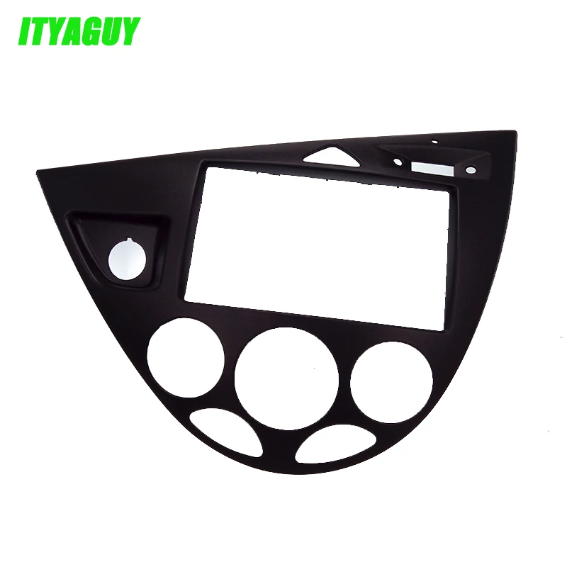 

ITYAGUY Double Din DVD Fascia for Ford Focus Fiesta 2006 LHD Radio Dash CD Trim Installation Kit Face Plate Surround 2Din