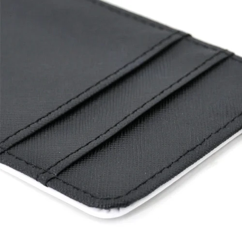 coated DIY card holder fabric polyester
