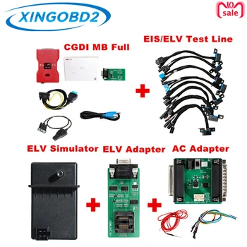 

CGDI Prog MB for Benz Car Key Add Fastest for Benz Key Programmer Support All Key Lost with ELV/NEC Adapter Free ELV Simulator