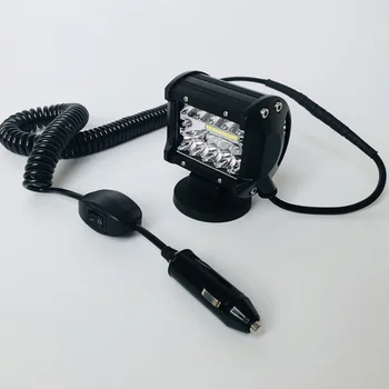 

Waterproof Car led headlight Magnetic base Spring wire portable spotlight 4x4 truck headlamp Offroad Camp Fishing Led work light