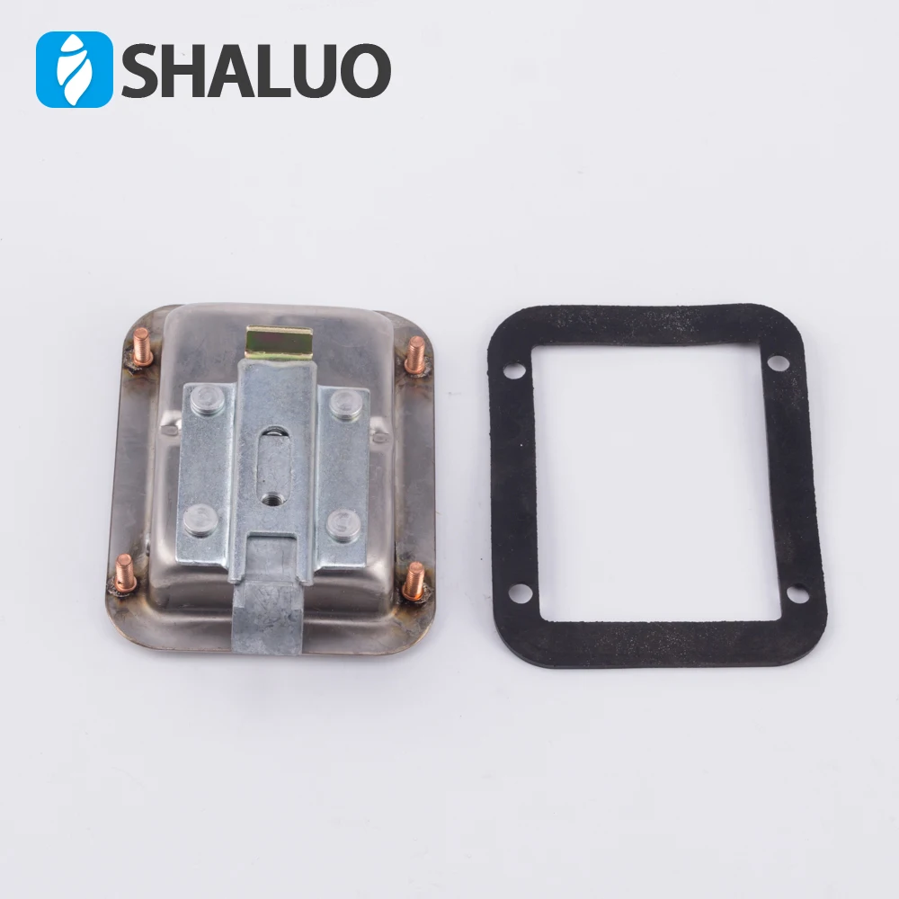 Pannel com Bloqueio Mais Novo Inoxidável Polido Superfície Retângulo Genset Porta 304 Aço 3 High Quality pannel