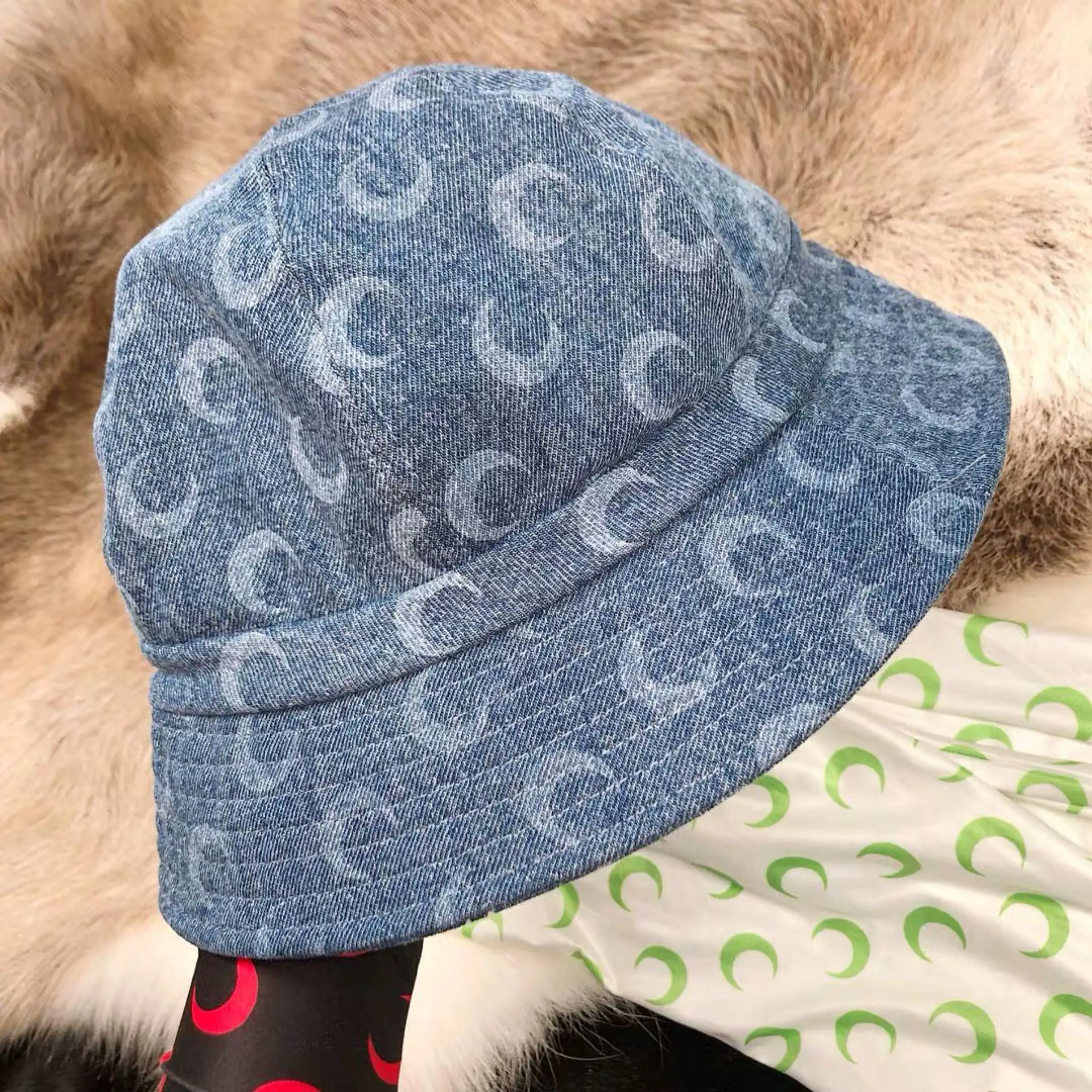 

2019 retro casual wild cowboy moon print fisherman hat female summer sun visor cap hat male