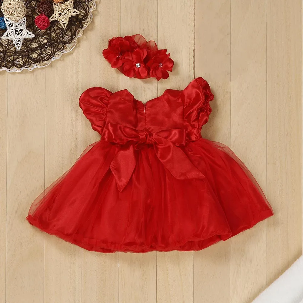 

kids dresses for girls Flower Girls Toddler Baby Princess Pageant Lace Dresses princess dress Dress at the banquet robe fille#06