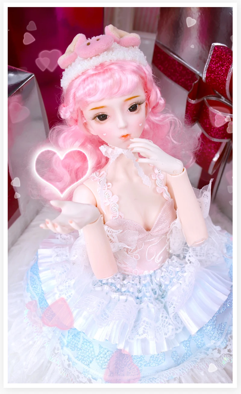 DBS 1/3 BJD куклы игрушки 62 см DF Мода принцесса куклы шарнирное тело Великолепная одежда и обувь AI YoSD MSD SD набор игрушка подарок DC лати