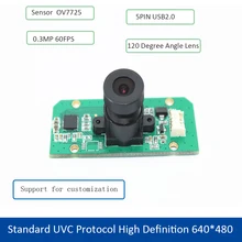 OV7725 0.3MP 60FPS MINI USB Camera with Standard UVC Protocol High Definition 640*480 Resolution OV7725 0.3MP 60FPS MINI USB Camera with Standard UVC Protocol High Definition 640*480 Resolution