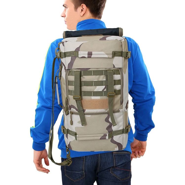 50л альпинистский мужской военный Тактический Штурмовой Рюкзак Женская водонепроницаемая армейская сумка рюкзак Открытый походный охотничий походный рюкзак