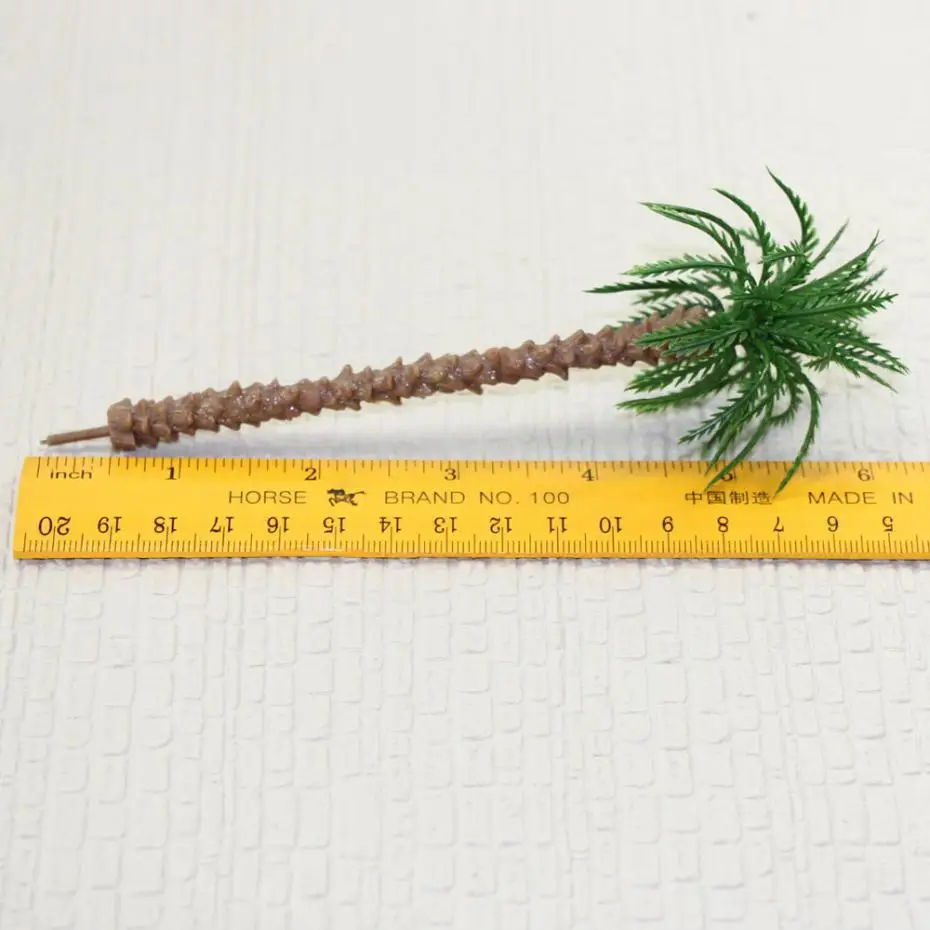 YS02 20pcs 45mm-170mm Height Model Palm Trees Model Layout Train Scale 1:400-1:50 Z HO Scale NEW 13