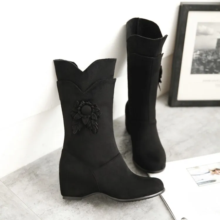 Женские сапоги до середины голени в летнем стиле; botas masculina zapatos botines mujer chaussure femme; HQ101