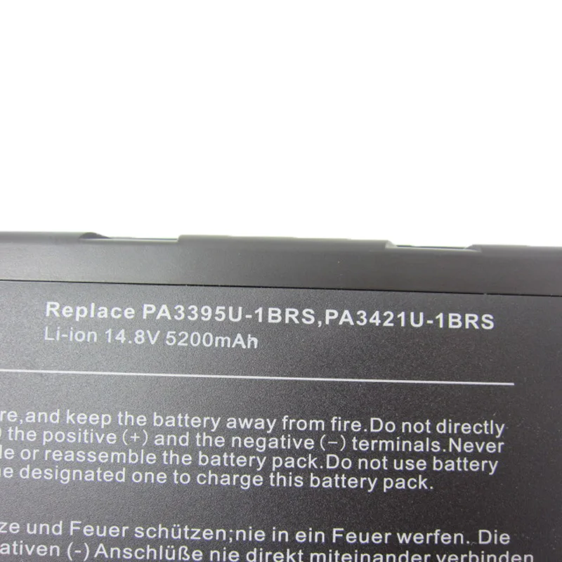 HSW 5200 мАч 8 ячеек Новая замена батареи ноутбука для TOSHIBA PA3395U-1BRS PA3421U-1BRS, M30X-104, M35X-S349, M40X-299 батарея