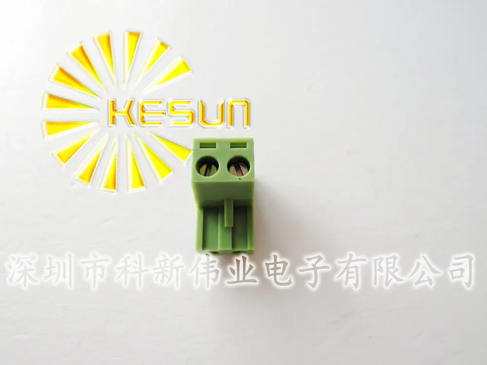 

100PCS 2EDG-5.08-2P 2EDG 2Pin Plug-in Screw Terminal Block ROHS