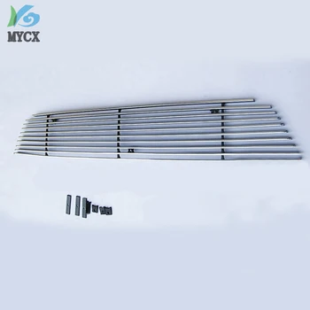 

2012-2015 For kia Sportage High quality stainless steel Front Grille Around Trim Racing Grills Trim