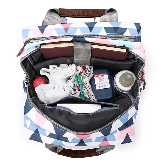Mummy Backpack Large Capacity Maternity Nappy Baby Diaper Travel Tote Designer Nursing Nappy Stroller Bag For Mom's Baby Care