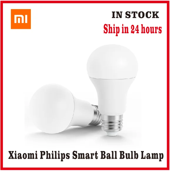 Xiaomi Philips умный Белый светодиодный E27 ламповый светильник приложение пульт дистанционного управления светодиодный светильник