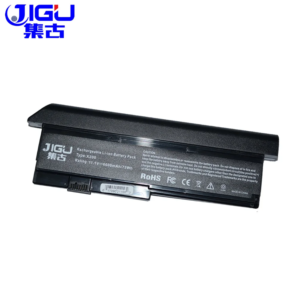 Популярный новый аккумулятор JIGU для ноутбука с 9 ячейками Lenovo ThinkPad X200 X200S X201 X201S X201i
