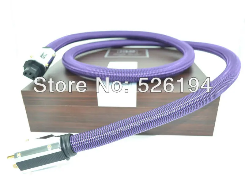 XLO Purple Rush US AC power cord cable without original box hifi power cables