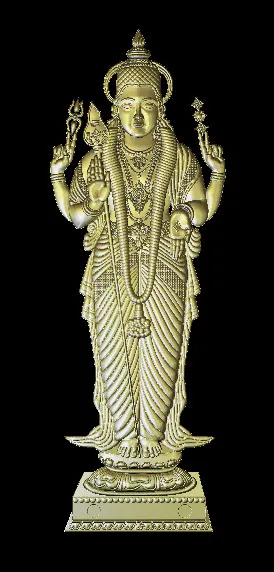 3D model I   ndidan god relief for CNC router engrave Artcam 