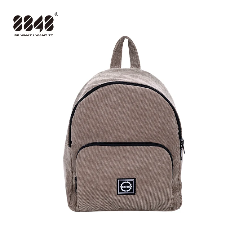 

8848 Women Backpack Youth Small Solid Casual Backpacks Students School Bag Teenage Girls Vintage Cute Bags Rucksack Mochila 007