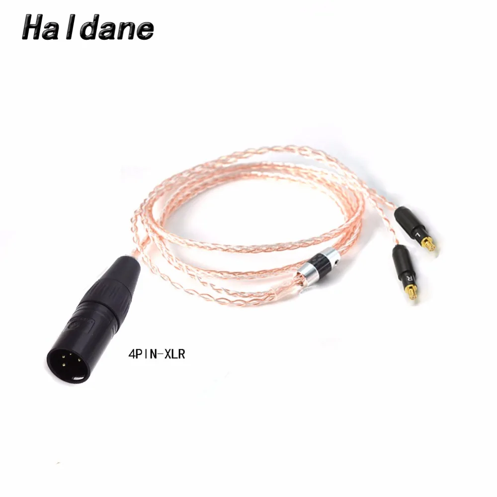Бесплатная доставка haldan 4pin XLR сбалансированный/6 35 мм обновленный Hi Fi кабель