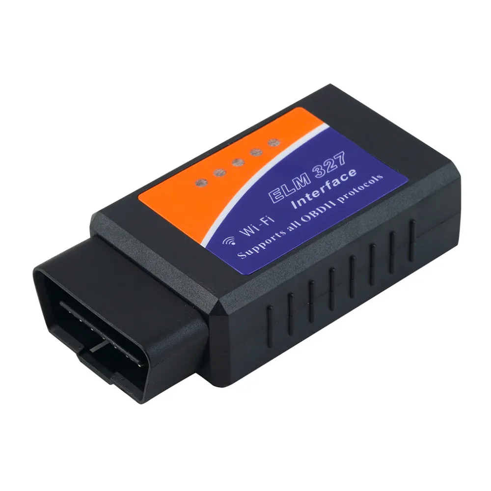 ELM327 Wi-Fi OBD2/OBDII автоматический диагностический сканер инструмент ELM 327 wifi интерфейс сканирующий инструмент для смартфона ПК Горячая Распродажа