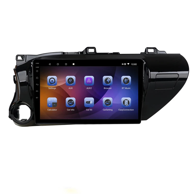 Top 10" 4G RAM 2.5D IPS 8 Core Android 9.1 Car DVD Multimedia Player GPS For Toyota Hilux 2016 2017 audio car radio navigation 1 Top 10" 4G RAM 2.5D IPS 8 Core Android 9.1 Car DVD Multimedia Player GPS For Toyota Hilux 2016 2017 audio car radio navigation 1
