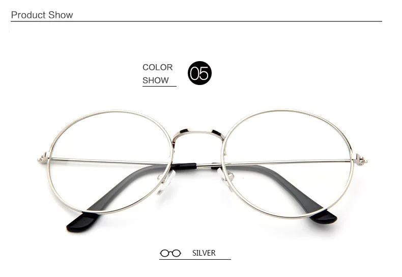 OFIR унисекс Ретро дизайнерские металлические очки с нулевой диоптрией высококлассные круглые очки оправа оптическая простая близорукость оправа зеркальные очки