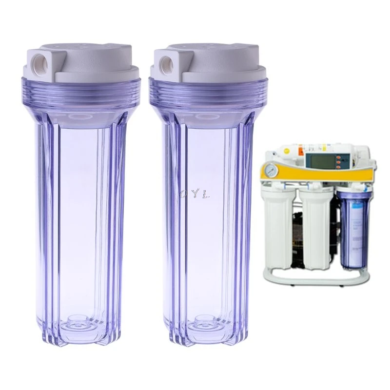 

1PC Transparent Water Purifier Filter Bottle Replacement 4/2 Point Interface Clear Filtration Water Filter Accessories Part