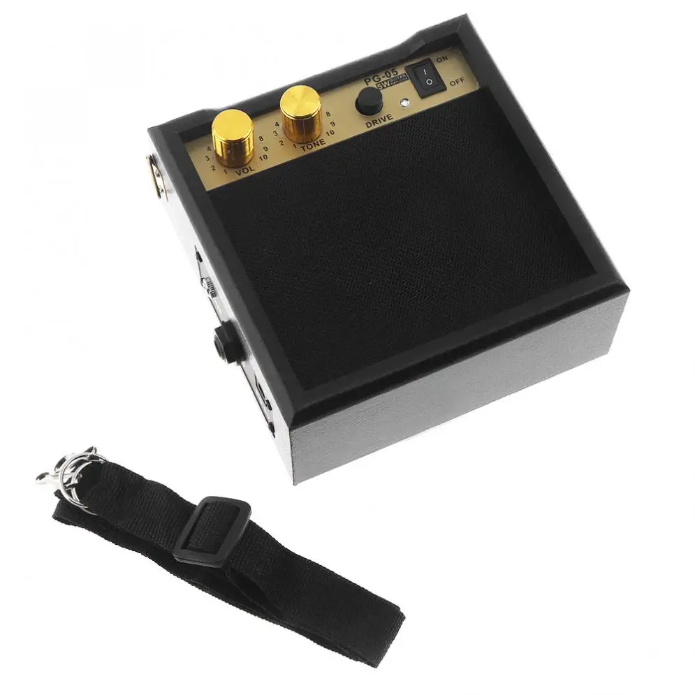 Mini 5W 9V гитарный усилитель динамик для акустической электрической гитары