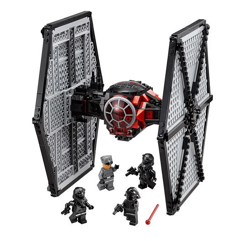 Star Wars Toys First Order Tie TIE Fighter Model Compatible Legoings 75101 Building Block Funny Bricks Set For Kid Gift