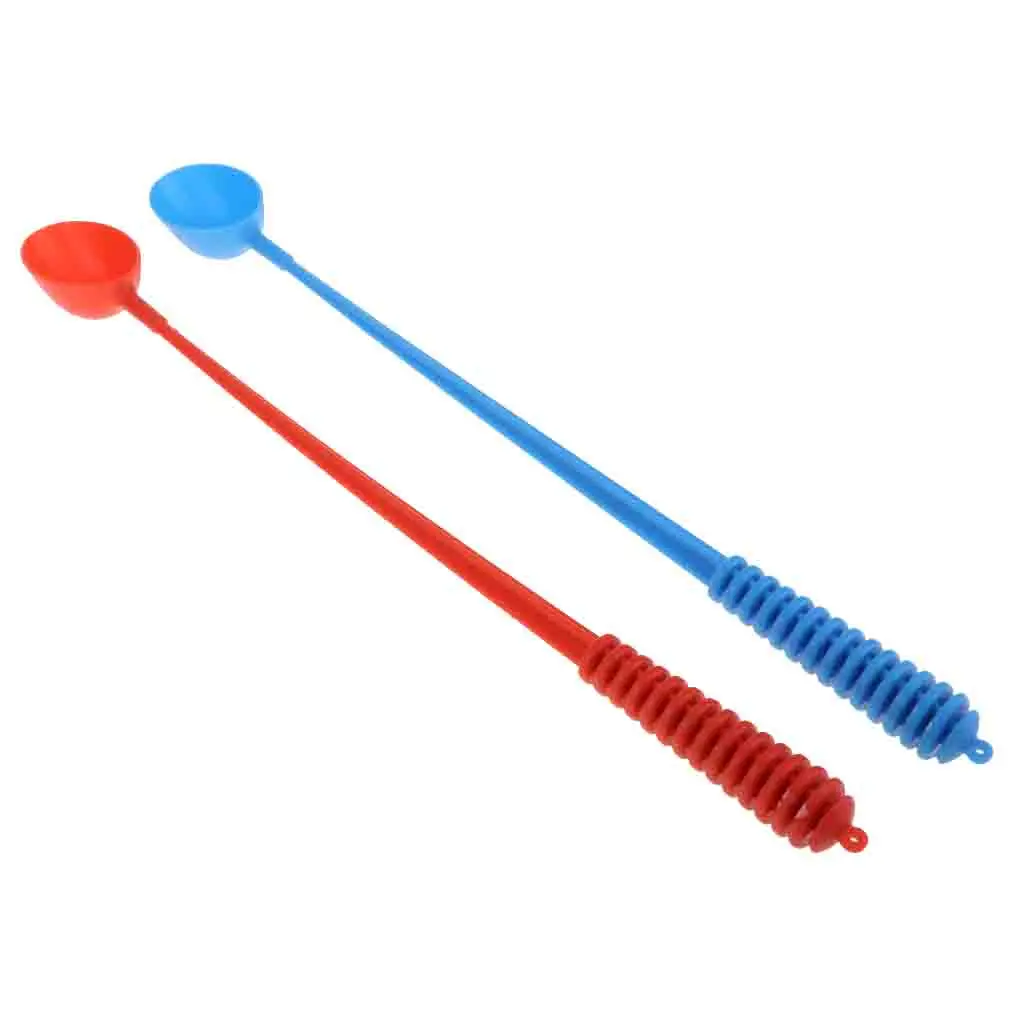 

Perfeclan 2 Count Bait Throwing Spoon Fishing Baiting Tool Fishing Equipment Bait Casting Scoop Spoons fishing Tool