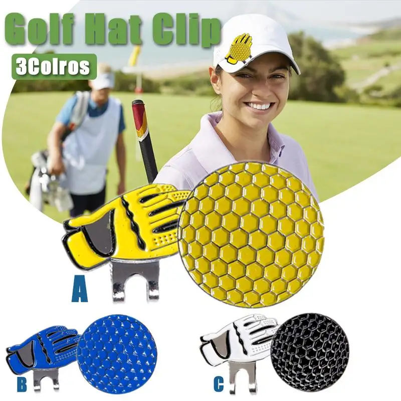 Golf Hat Cap Clip Marker Golf Accessories Ball Hat Clipsin