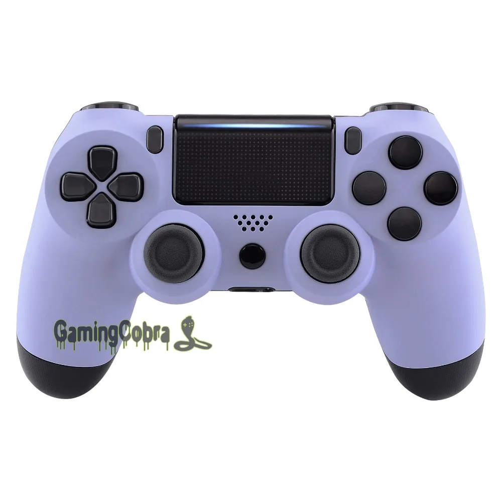

Light Violet Soft Touch Faceplate Front Housing Shell Case Fix Part for PS4 Pro Slim JDM-040 JDM-050 JDM-055 Controller #SP4FX19