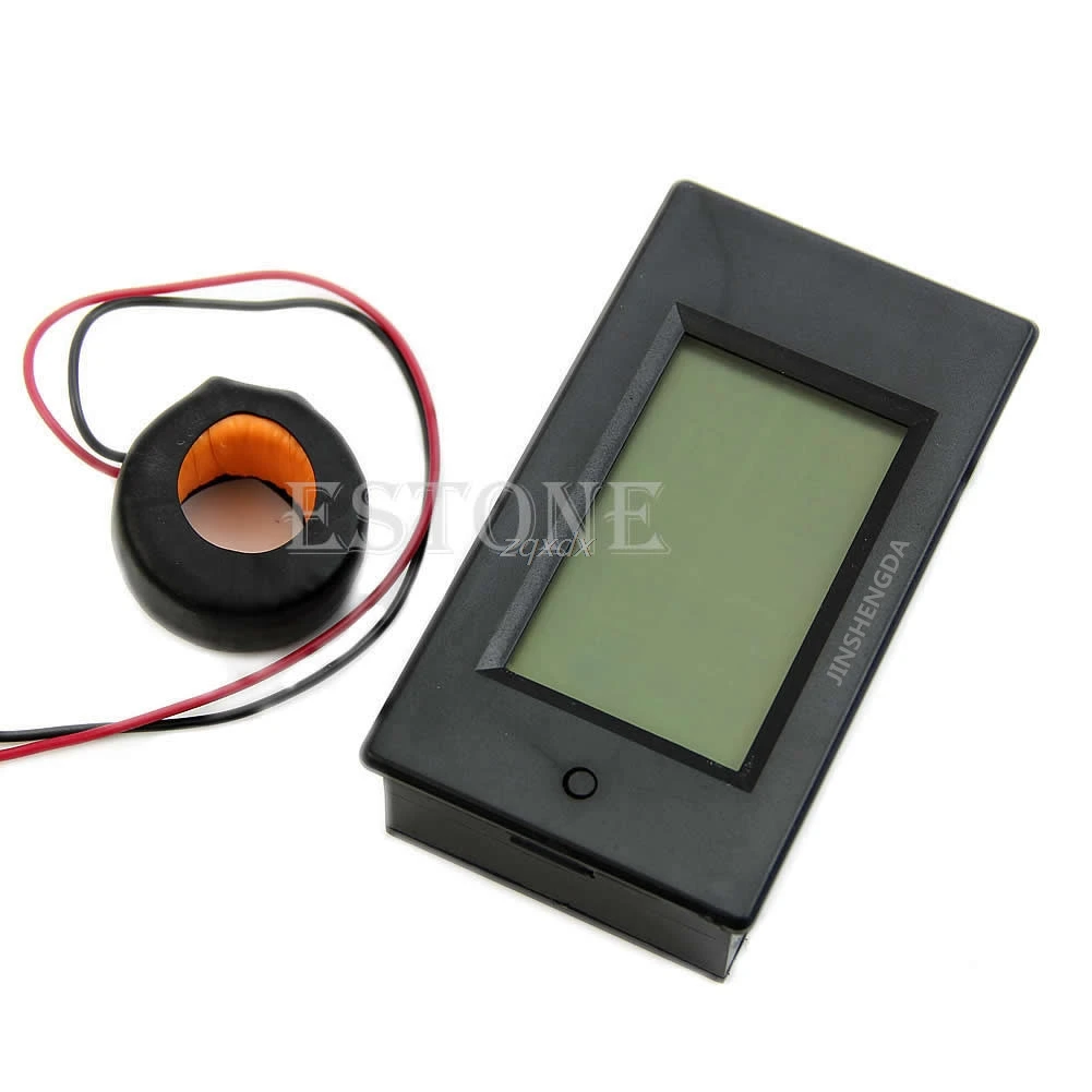 Новый AC 80 260 в LCD цифровой 100A вольт ватт измеритель мощности Амперметр Вольтметр