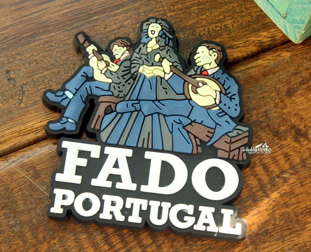 FADO, португальский туристический сувенир резиновый магнит подарок идея