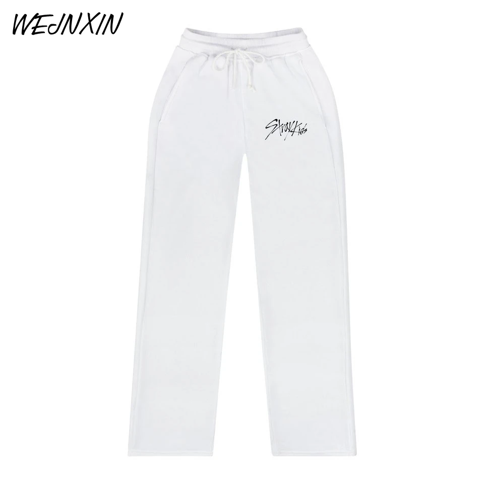 WEJNXIN 2018 Cotton Men Women Full Sportswear Pants Casual
