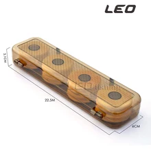 1 шт. Лидер продаж коробка для рыболовных снастей Рыболовные принадлежности основная рыболовная леска вал круговой ящик для хранения аксессуары