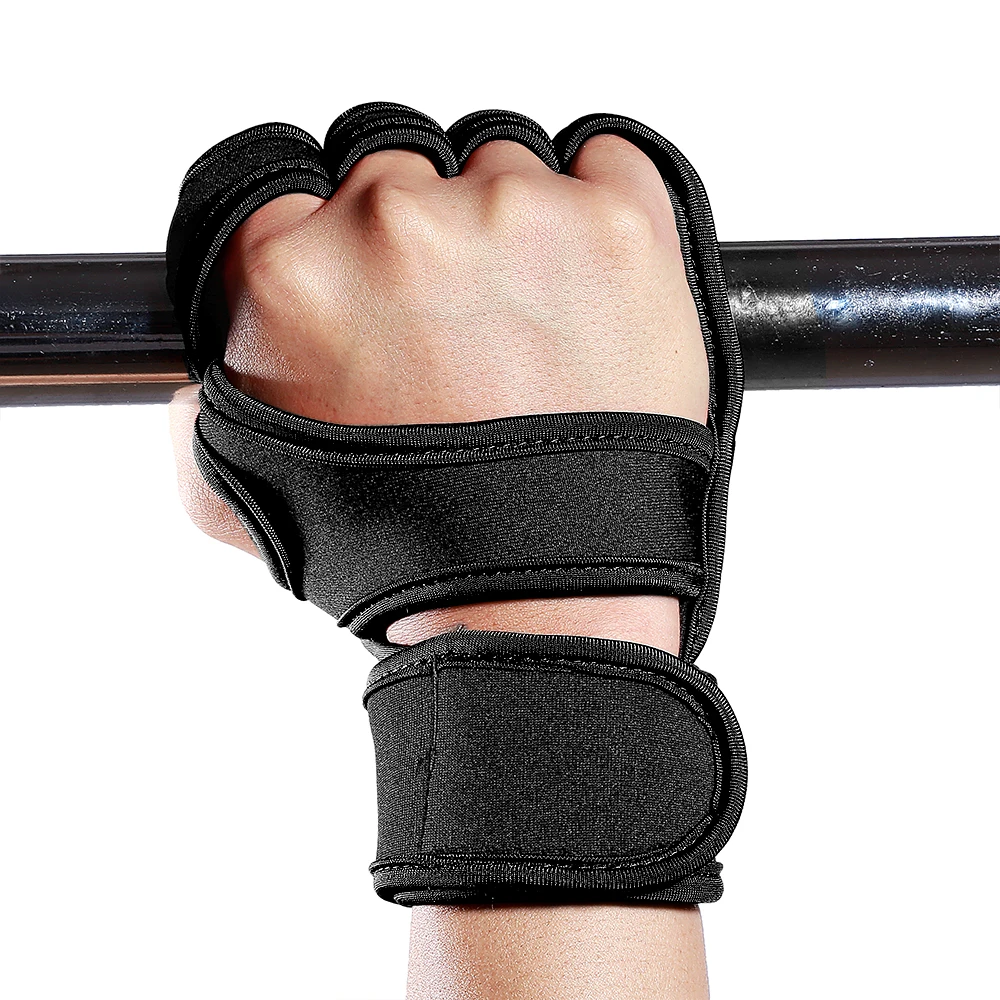 Fitness Wrist Wraps Gym Ventilated Workout Gloves For Weight Lifting Training