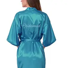 Халат невесты женский халат халаты кимоно пижамы-платья женские домашние халаты одежда шелковое белое платье махровый купальный халат пижамы