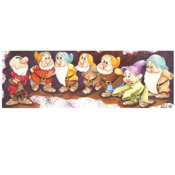 

Diy 5d Diamond Painting Seven Dwarfs Resin Rhinestones Cross Stitch square diamond Embroidery Mosaic Wedding DecorationZP-1655