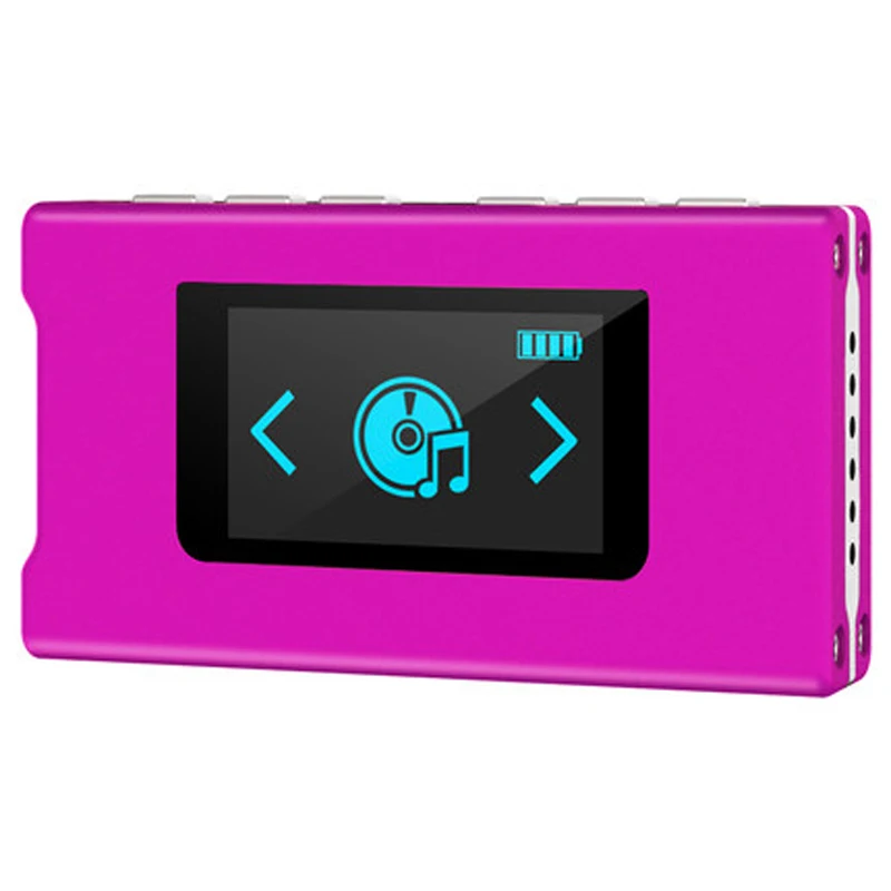 2018 Новое поступление Ультратонкий Оригинальный MP3 плеер RUIZU D12 8 ГБ с 1 дюймовым oled