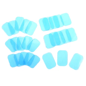 

1set=6/20/30Pcs Gel Sheet Trainer Muscle Stimulator Hydrogel Gel Stickers Gel Pads Abdominal Fitness Abdomen Slimming